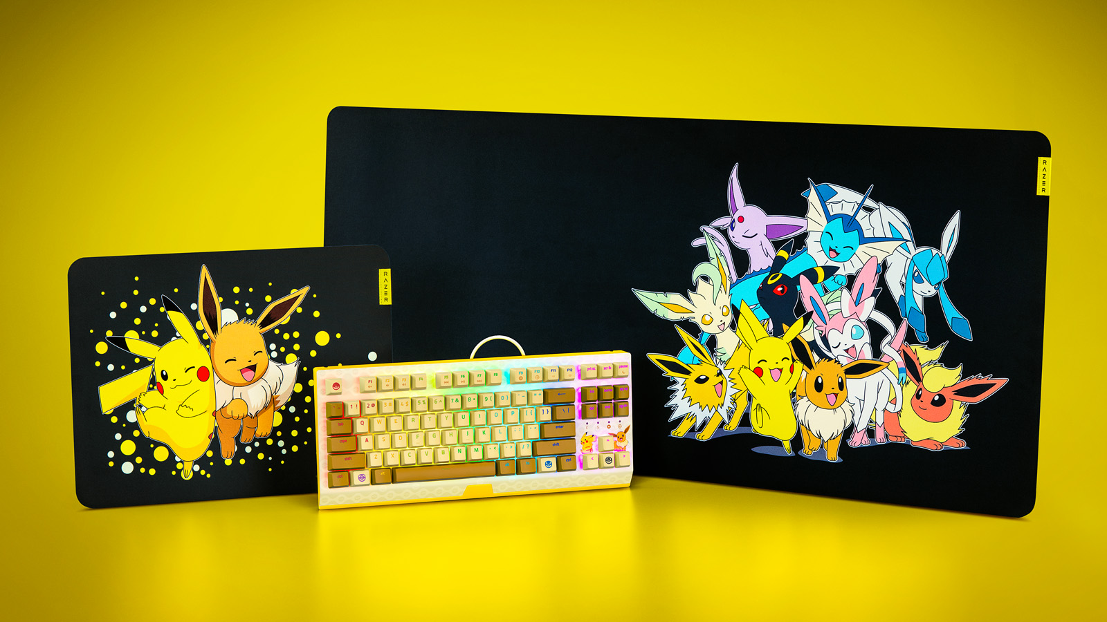Pokemon Keyboard Razor Collection Razer Pokemon : clavier, tapis de souris, prix - Battlefield ...