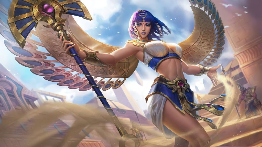 Mobile Legends Rafaela Guide: meilleure construction, compétences, emblème, combos Légendes mobiles: Bang Bang Fertility Goddess Rafaela Skin Wallpaper