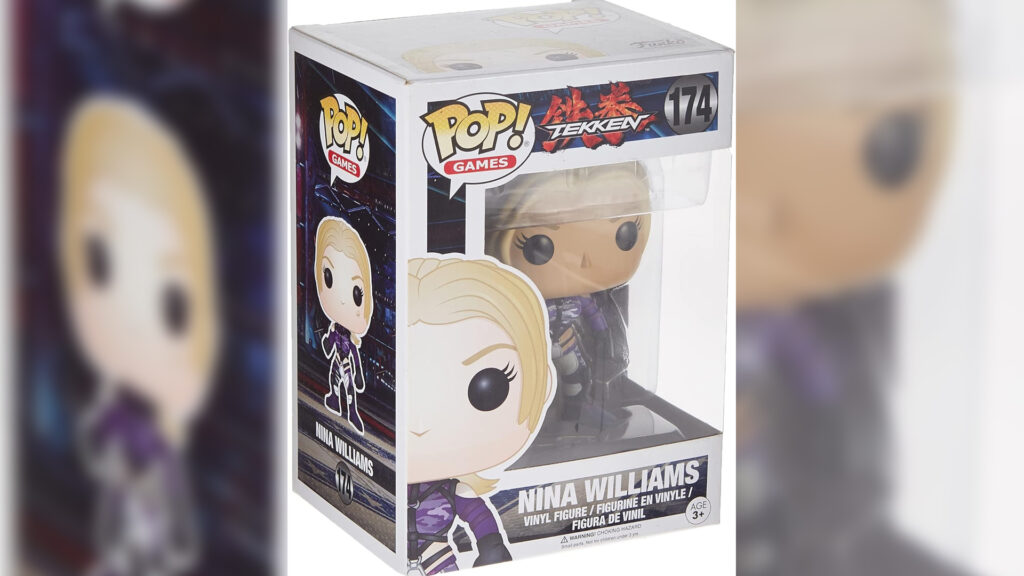 Figurine d'action Tekken Nina Williams de Funko POP Games