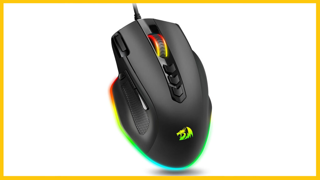 Souris de jeu filaire Reddragon sur Amazon