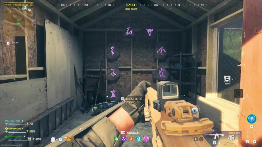 Portail des zombies ville basse
