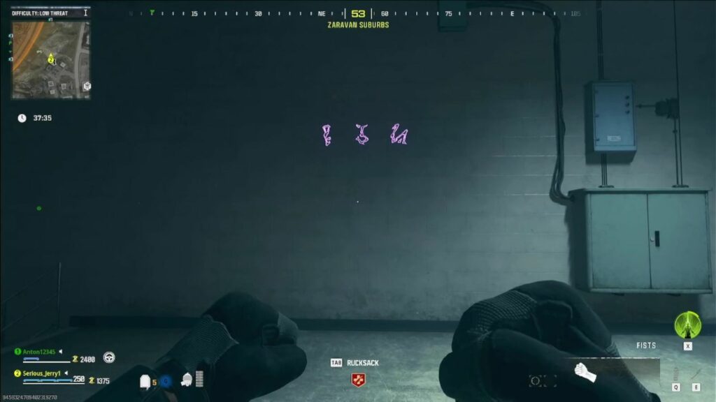 Codes zombies banlieue de Zaravan