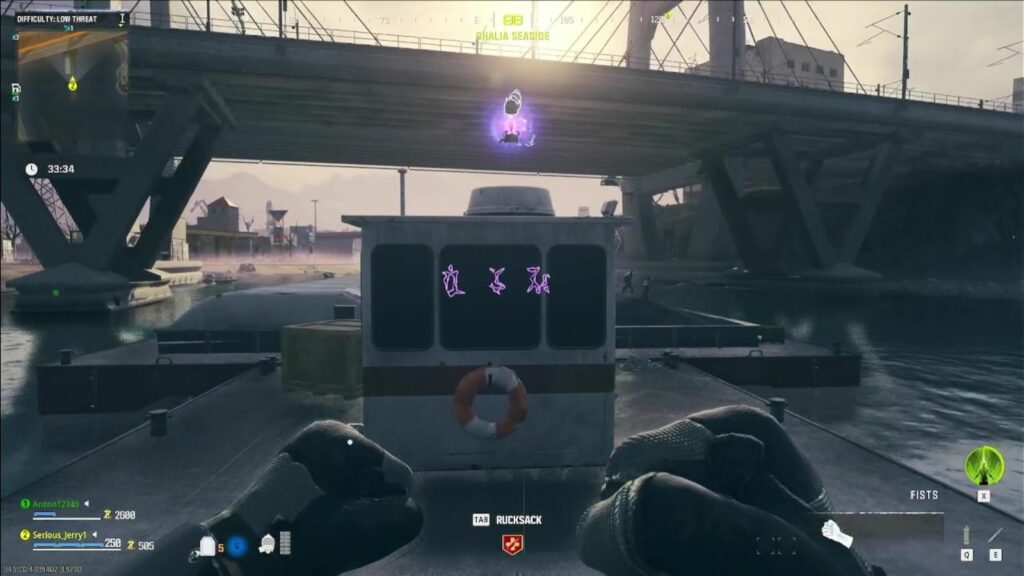 Codes zombies Ghalia Bord de mer