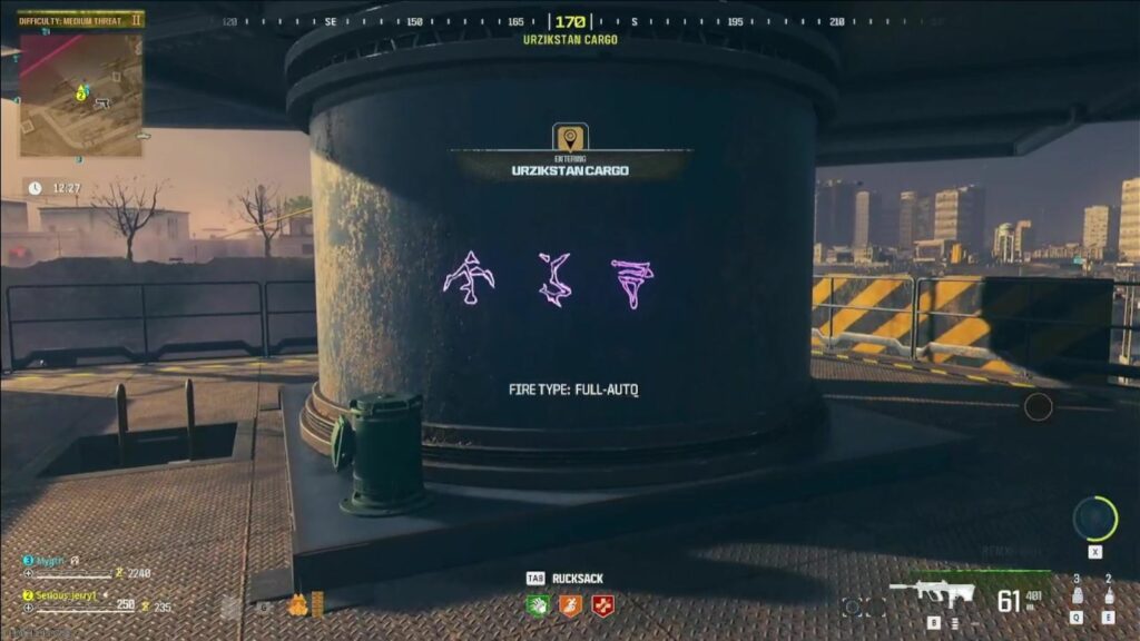 Codes zombies Urzikstan Cargo