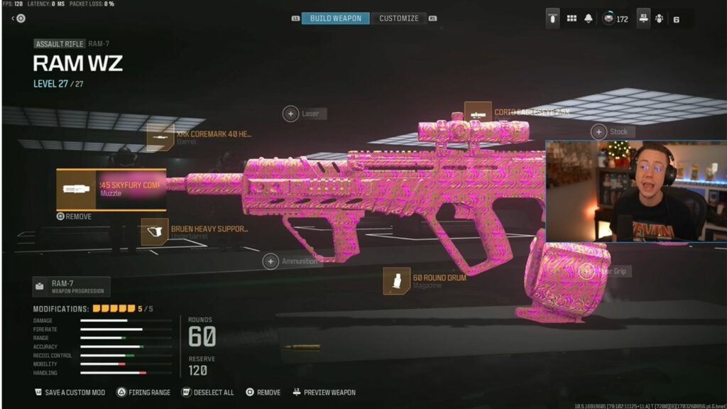 Les 5 meilleurs équipements de fusils d'assaut de Warzone Saison 1 Meilleurs équipements de fusil d'assaut par WhosImmortal : RAM-7
