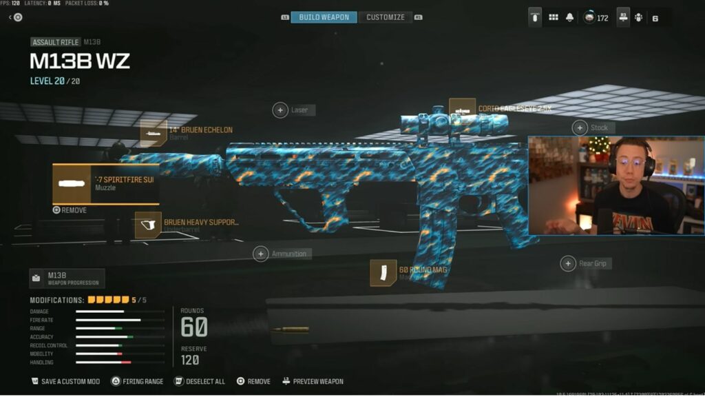 Les 5 meilleurs équipements de fusils d'assaut de Warzone Saison 1 Meilleurs équipements de fusil d'assaut par WhosImmortal : M13B