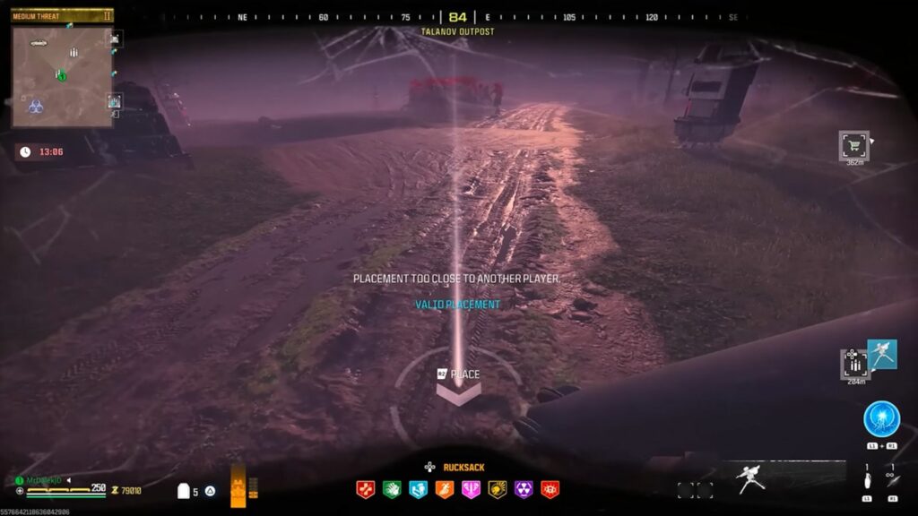 Configuration de Sentry Gun, capture d'écran du guide de MrDalekJD sur le solo du boss Greylorm MW3