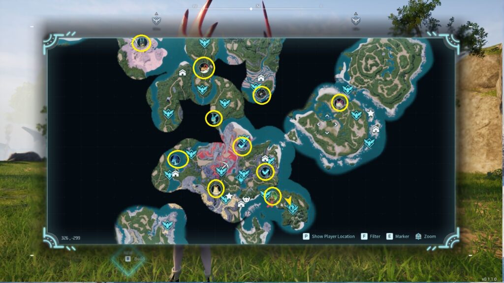 Emplacement des patrons de Palworld pour vous aider avec le moyen le plus rapide de passer au niveau supérieur dans Palworld