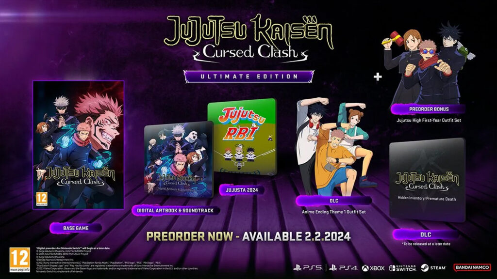 Ensemble Jujutsu Kaisen Cursed Clash Ultimate Edition