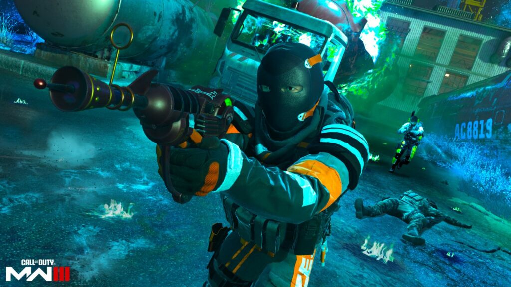 Image de l'événement MW3 Vortex mettant en vedette un opérateur avec Ray Gun