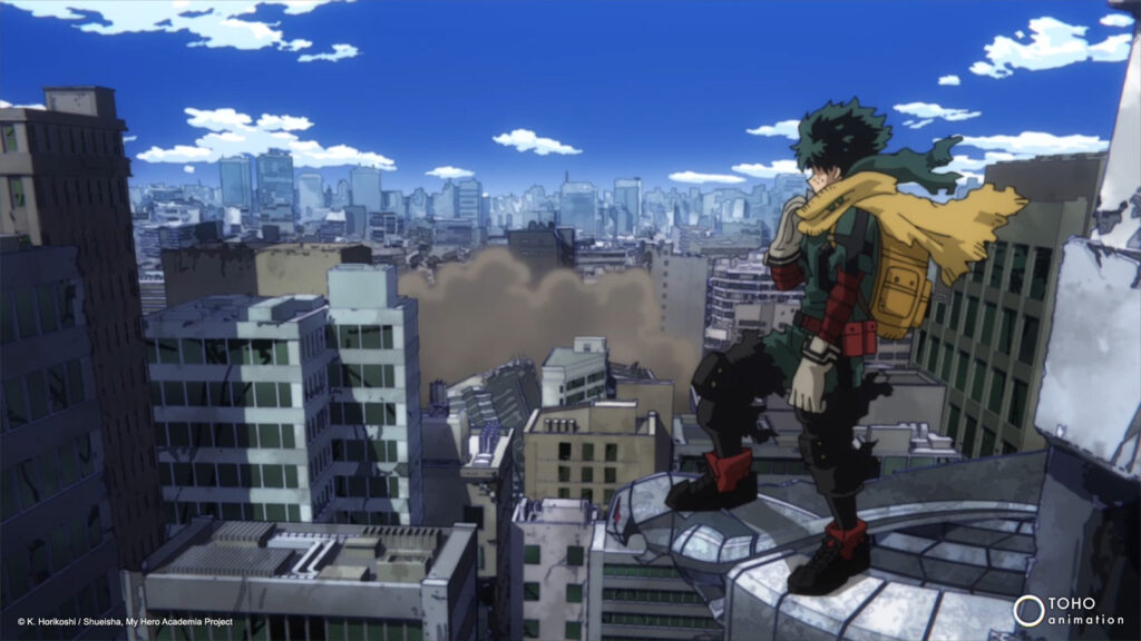 Où lire le manga My Hero Academia en ce moment Image promotionnelle de la saison 6 de My Hero Academia
