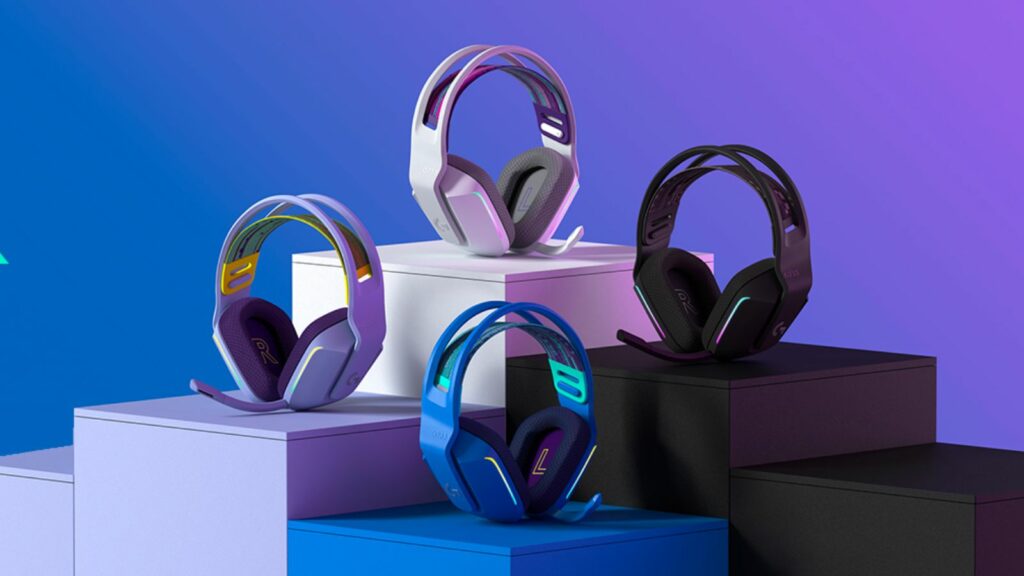 Améliorez votre jeu d'amour ! Voici quelques cadeaux de Saint-Valentin créatifs et amusants pour elle Casque de jeu sans fil Logitech G733 Lightspeed avec arceau de suspension, Lightsync RGB, technologie de micro Blue VO!CE et pilotes audio PRO-G