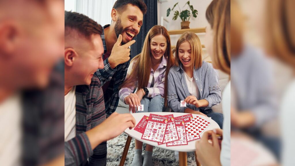 Des jeux de Saint-Valentin pour adultes qui enflamment l'amour et le rire Bingo pour la Saint-Valentin d'Amazon