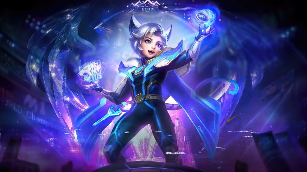Liste complète des skins de champion de la série M dans Mobile Legends Légendes mobiles : skin Bang Bang EVOS Legends Harith