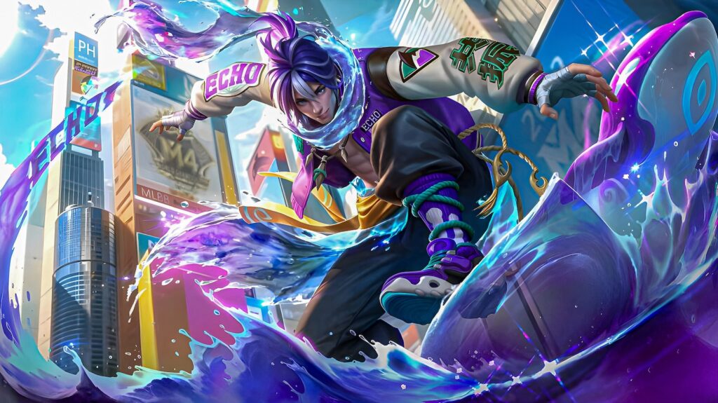 Liste complète des skins de champion de la série M dans Mobile Legends Légendes mobiles : skin Bang Bang ECHO Chou