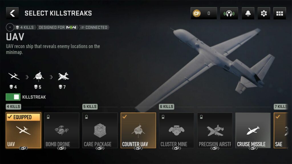 Savoir comment fonctionnent les Killstreaks dans Warzone Mobile Séries de victimes dans Warzone Mobile