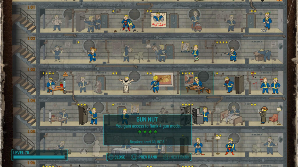 Avantages de Fallout 4 – Gun Nut