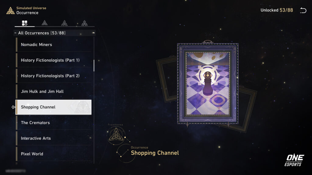 Shopping Channel HSR, un événement dans Honkai Star Rail's Univers simulé