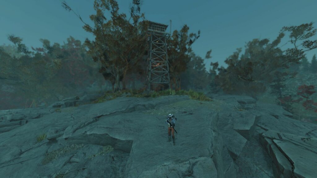 Les meilleurs emplacements de camp dans Fallout 76 : installez-vous dans les meilleurs endroits ! Meilleurs emplacements de camp dans la base d'observation de Fallout 76 East Ridge