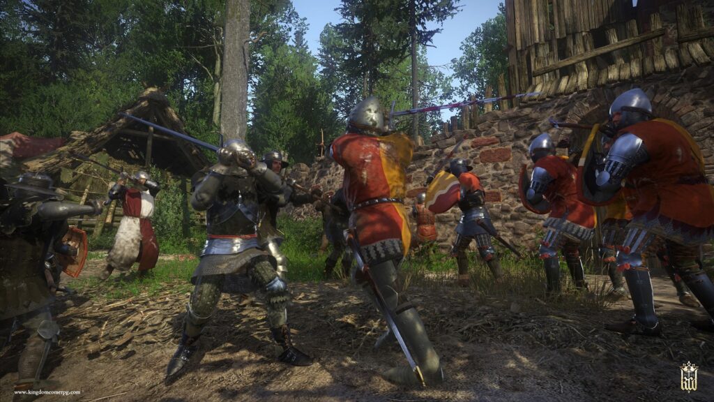 3 jeux comme Skyrim qui étancheront votre soif d'aventures épiques Scène de bataille dans Kingdom Come : Deliverance