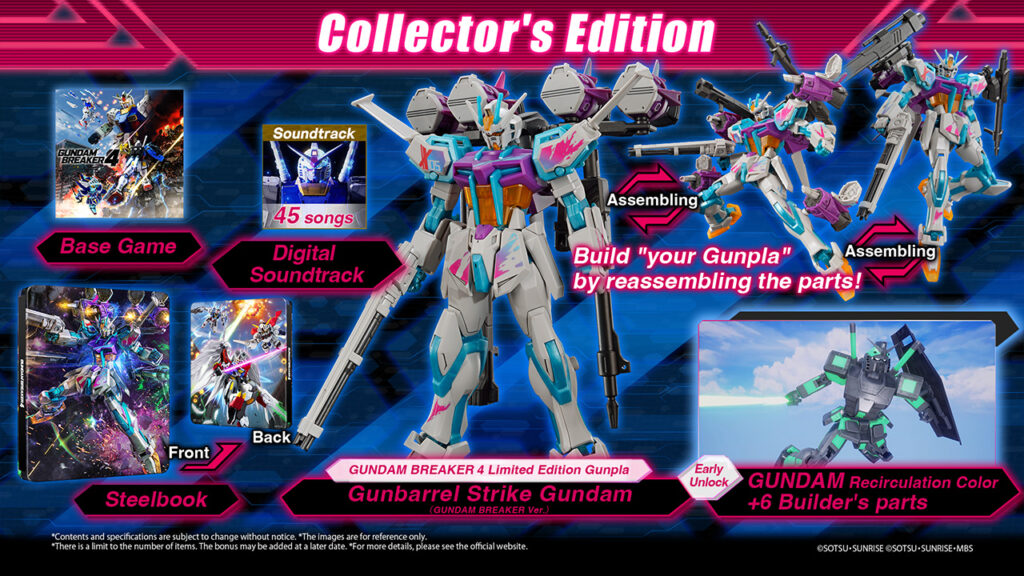 Précommande de Gundam Breaker 4 : Ne manquez pas tous ces déblocages gratuits Gundam Breaker 4 Édition Collector