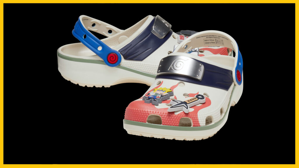 Naruto Crocs avec sabots Minato Namikaze