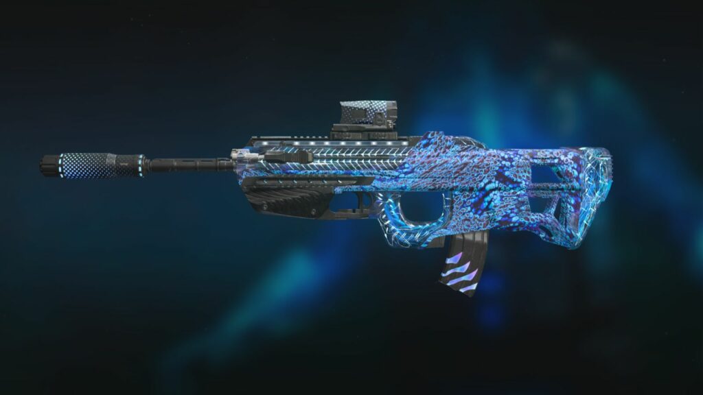 Aperçu du plan d'arme BP50 "Paralyzer" du pack de traceurs Phyto Fighter dans Modern Warfare 3 et Warzone