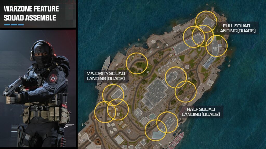 Différents types d’équipes se rassemblent dans Call of Duty Warzone