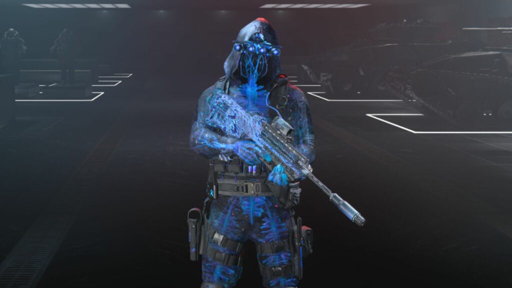 Aperçu du skin d'opérateur Lucifern du pack de traceurs Phyto Fighter dans Modern Warfare 3 et Warzone