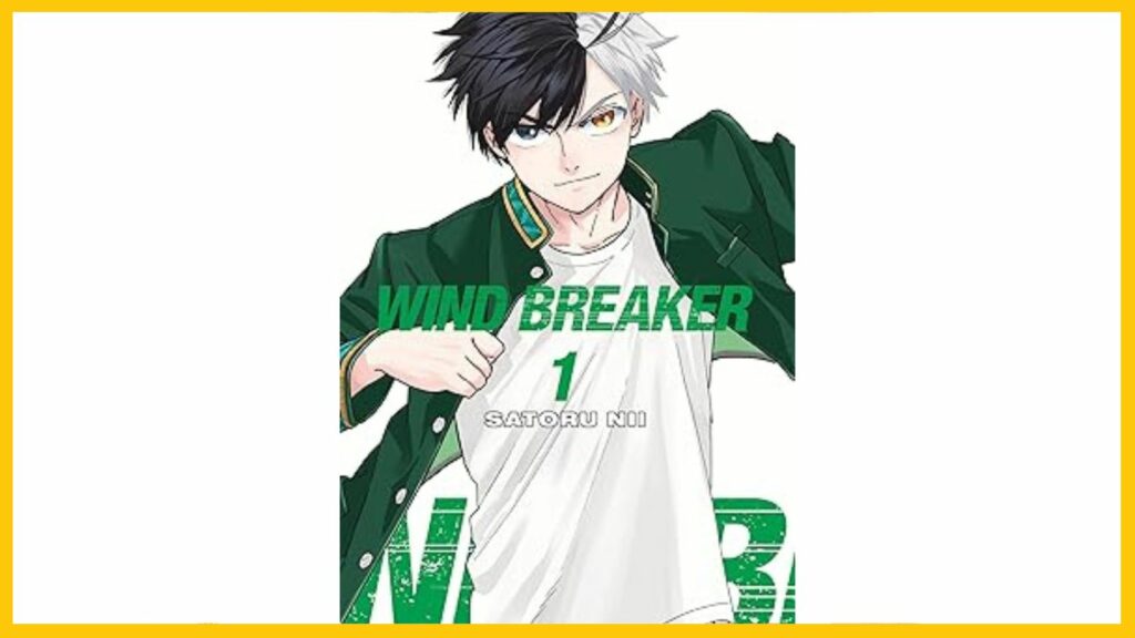 Couverture du manga Wind Breaker volume 1 avec Haruka Sakura sur la couverture