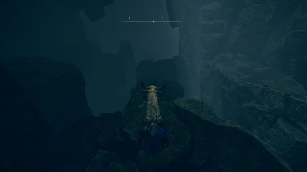 Comment atteindre l'emplacement des fragments de carte de la région de la côte céruléenne et de la côte sud à Elden Ring Formation rocheuse de cascade d'Elden Ring DLC