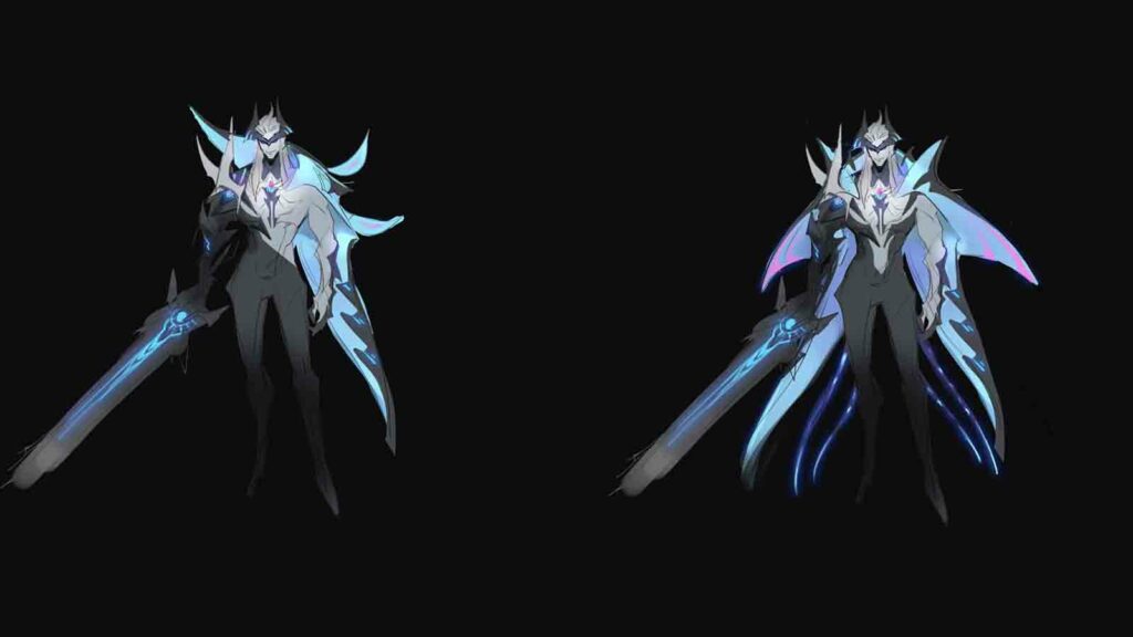 Tous les skins Anima Squad en mode de jeu PvE que vous pouvez également utiliser sur Summoner's Rift Art conceptuel du skin légendaire Primordian Aatrox