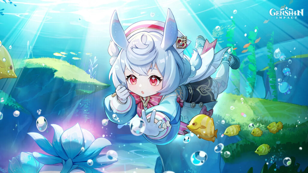 Est-ce que Sigewinne est bon ? Comment cette Mélusine s'intègre dans la méta Genshin Impact Sigewinne plonge sous l'eau dans Genshin Impact