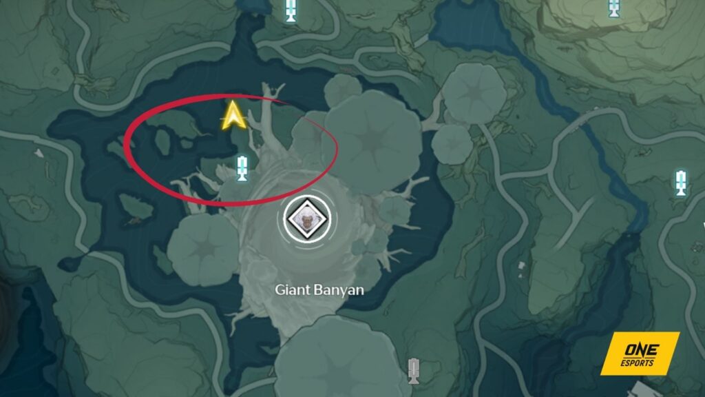 Emplacement de Feilian Beringal dans Wuthering Waves
