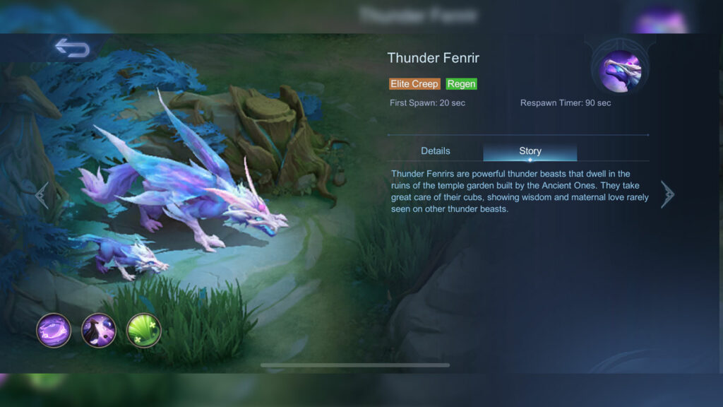Orange ou violet ? Comment savoir avec quel buff de jungle commencer dans Mobile Legends Légendes mobiles : Bang Bang fluage d'élite Thunder Fenrir Purple Buff