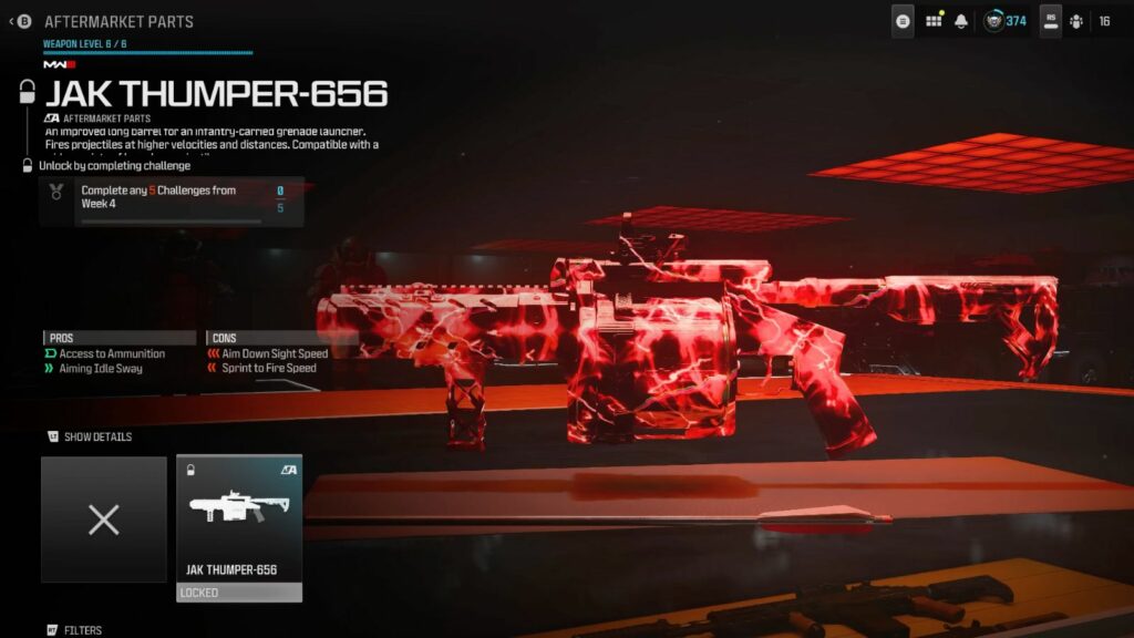 Comment débloquer le camouflage Mark of the Survivor dans Modern Warfare 3 et Warzone Équipement de lanceur RGL-80 avec JAK Thumper-656 pour le défi Unstable Rift dans Modern Warfare 3 Zombies