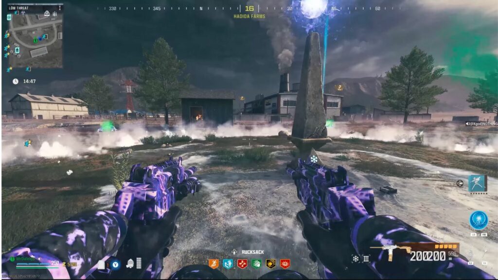 Comment débloquer le camouflage Mark of the Survivor dans Modern Warfare 3 et Warzone Trouver un obélisque pour le défi Unstable Rift dans Modern Warfare 3 Zombies