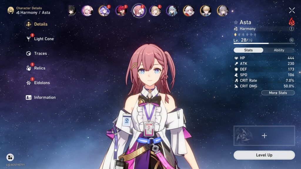 Meilleure équipe Jade Honkai Star Rail – premium et gratuit Honkai Star Rail Asta