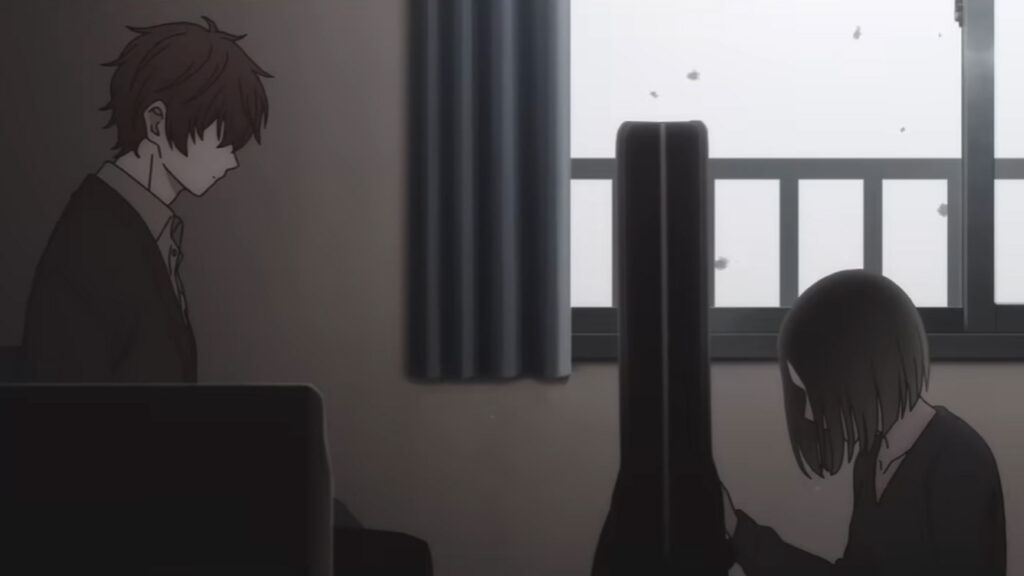 Silhouette de Mafuyu dans le film 3