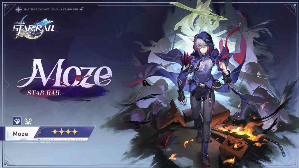 Tous les personnages de Xianzhou Wardance : de Zhuming à Yaoqing Moze Lightning 4 étoiles, personnage de The Hunt HSR