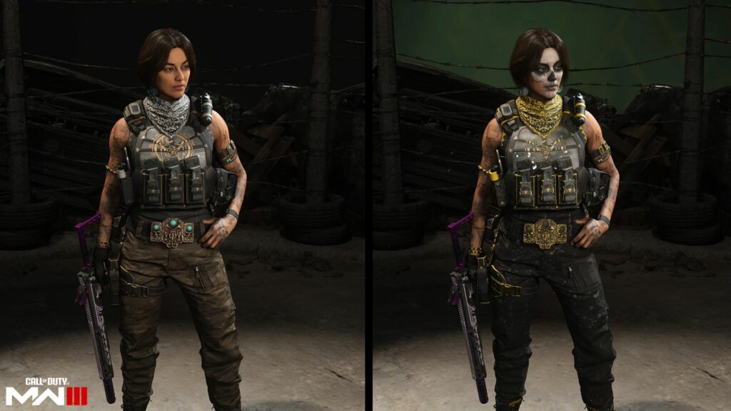 Skins d'opérateur "Roving Adventure" et variante BlackCell pour Valeria de Modern Warfare 3 et Warzone Saison 5 Battle Pass