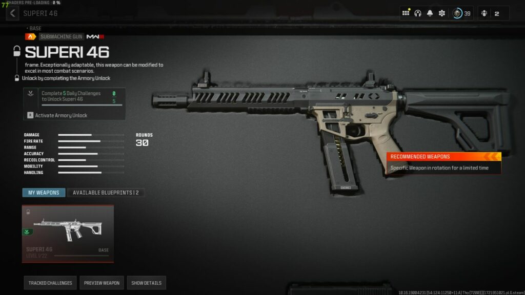 Meilleur équipement Superi 46 dans Warzone Saison 5 : c'est incroyable ! Comment débloquer Superi 46 dans Warzone