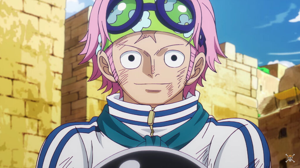 Date de sortie de l'épisode 1114 de One Piece, calendrier, où le regarder Koby souriant dans l'épisode 1113 de One Piece