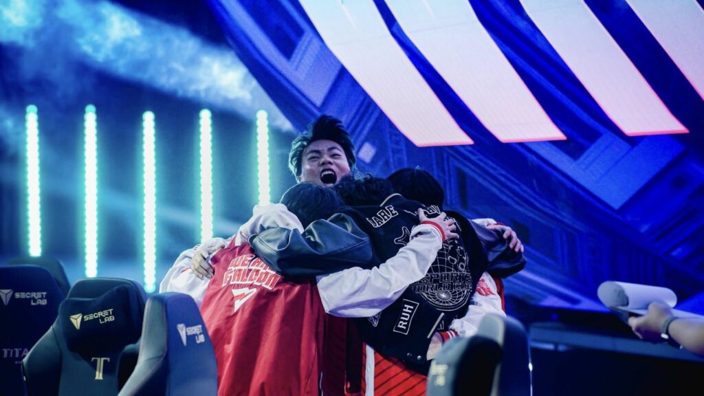 Phase à élimination directe du MSC 2024 : programme, résultats, format, où regarder Équipe qualifiée pour la phase à élimination directe du MSC 2024, Falcons Esports