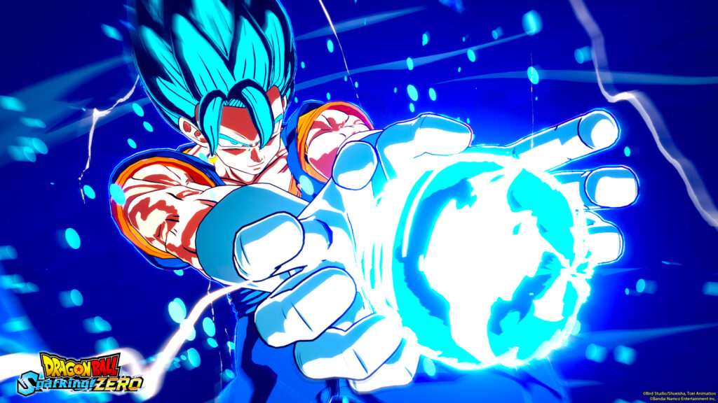 Dragon Ball Sparking Zero revient en force après une interruption de 15 ans : a-t-il atteint les niveaux de Super Saiyan ? Image clé de Dragon Ball Sparking Zero montrant Gogeta du site Web de Bandai Namco