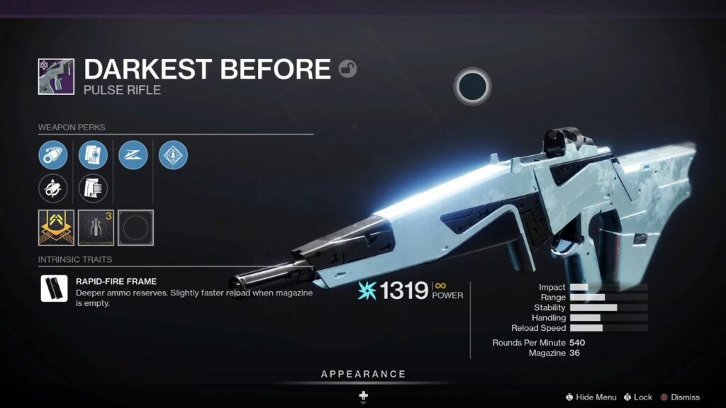 6 meilleurs fusils à impulsion Guide PvE Destiny 2 2024 - vous avez des options ! Fusil à impulsion de Destiny 2 Darkest Before