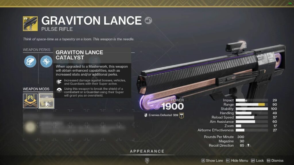 6 meilleurs fusils à impulsion Guide PvE Destiny 2 2024 - vous avez des options ! Fusil à impulsion Graviton Lance de Destiny 2