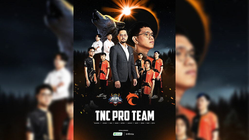 Liste complète de toutes les équipes participant à la saison 14 de la MPL PH Liste des joueurs de la TNC Pro Team ML MPL Philippines pour la saison 14