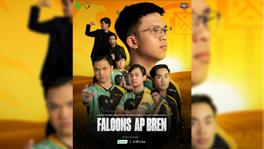 Liste complète de toutes les équipes participant à la saison 14 de la MPL PH Liste des Falcons AP Bren MPL Philippines Saison 14