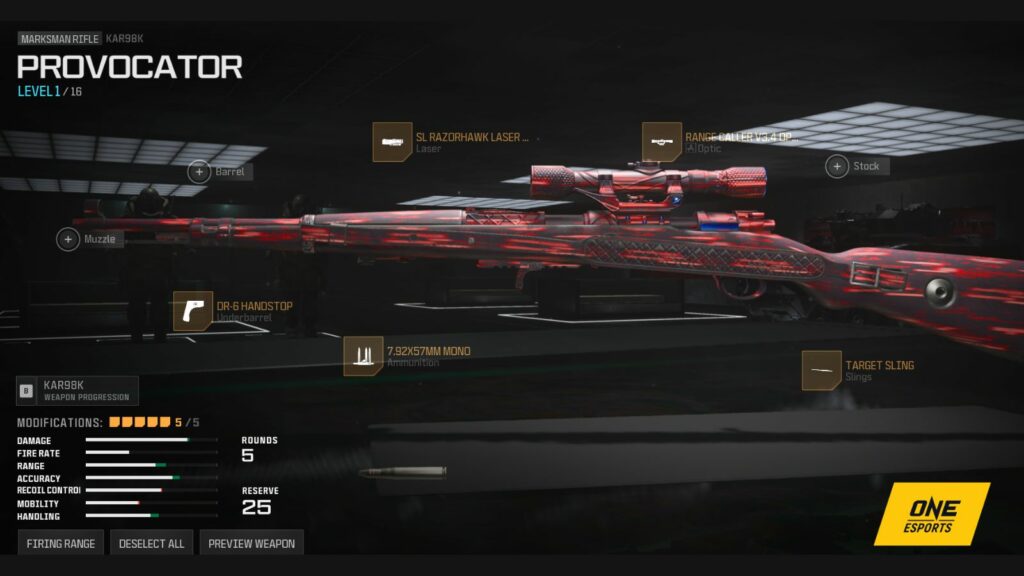 Meilleurs accessoires de chargement Kar98k pour Modern Warfare 3 Multiplayer Saison 5
